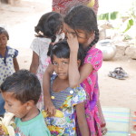 Children from Dalit village