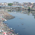 Bandra slum river